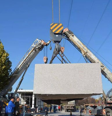 山東五蓮縣大型門牌石備受全國各地客戶青睞!