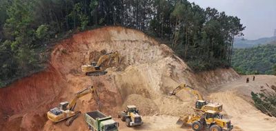封開花產地封開縣大排礦建材項目開工