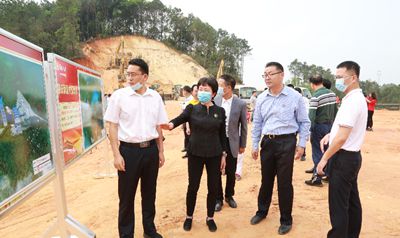 封開花產地封開縣大排礦建材項目開工