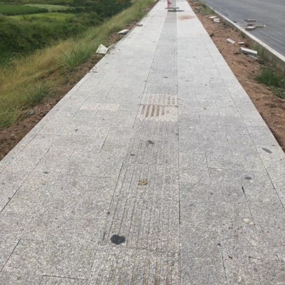 遂昌紅盲道地鋪、麗水霞紅新664地鋪應用