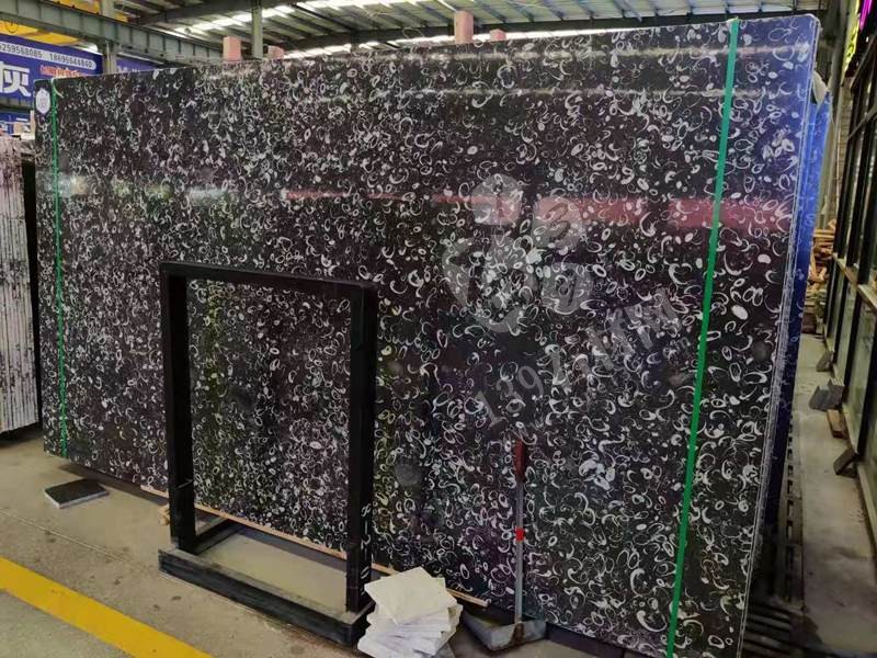 貴陽機場廁所洗手臺化石是哪個石材(海貝花大理石)