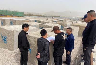 30多個礦主入駐山東五蓮中國花崗巖交易中心