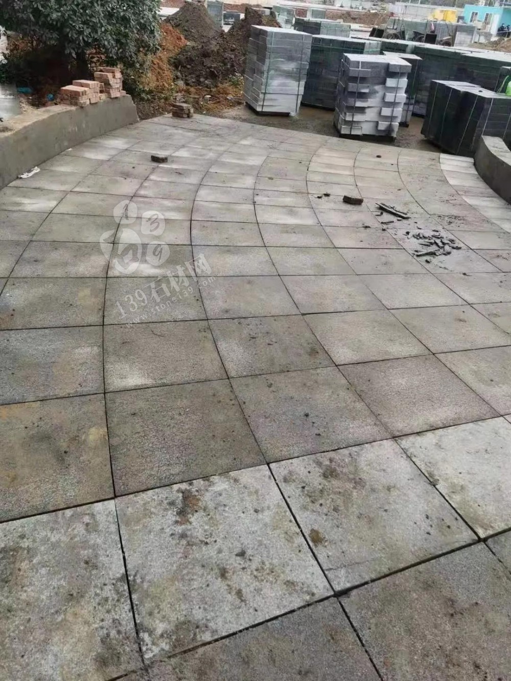 【榮興石材】主營廣西芝麻黑(鐘山青)