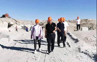 甘肅肅北縣積極推進馬鬃山經濟開發區石材產業園(金廟溝芨芨槽花崗巖礦區)按期開工建設！