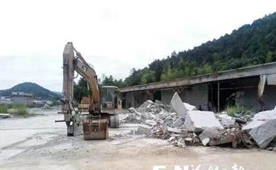 福建羅源664廢棄石渣將變身環保建材!資源綜合利用項目在西蘭鄉動工