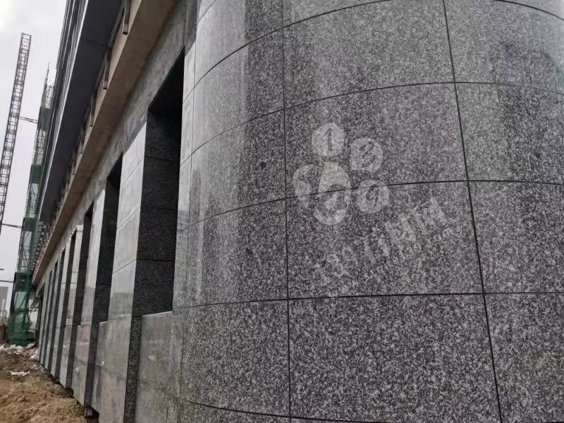 不輸進口的國產花崗巖-豹皮花來自四川的外墻干掛理想材料