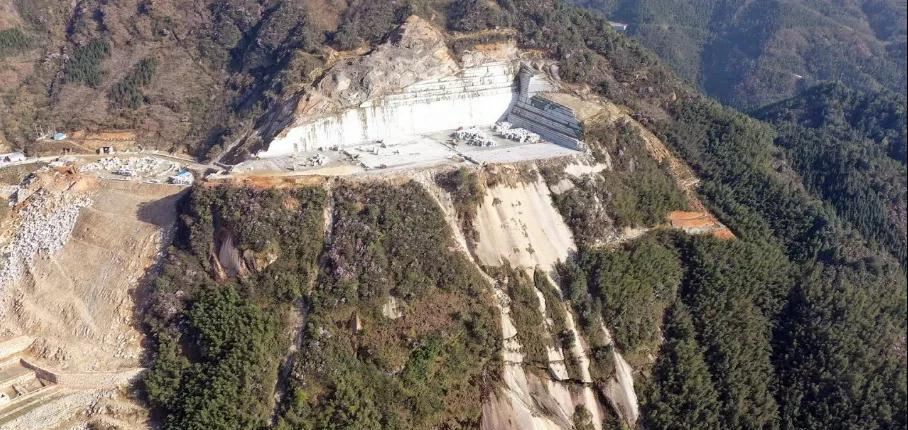 廣西桂林資源縣海浪花(浪花白)、資江灰石材鑒賞!