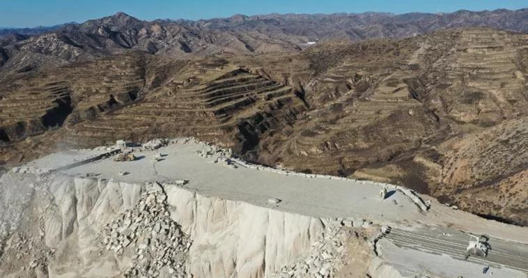 山西忻州市靜樂縣黃金麻石材產區和產品介紹