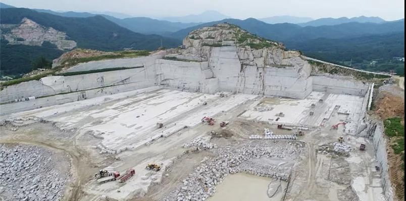 “東北亞石都”吉林蛟河石材（象牙白與吉林白對比）欣賞！