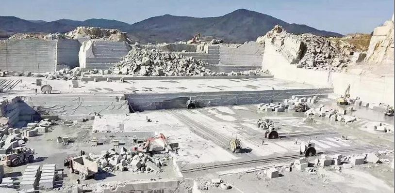 “東北亞石都”吉林蛟河石材（象牙白與吉林白對比）欣賞！