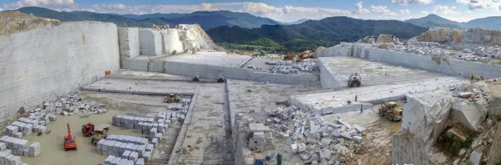 “東北亞石都”吉林蛟河石材（象牙白與吉林白對比）欣賞！