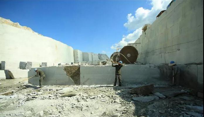 “東北亞石都”吉林蛟河石材（象牙白與吉林白對比）欣賞！