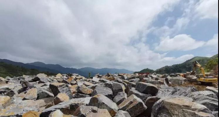 廣西黑石產地賀州市昭平縣富羅鎮廣西黑礦山及產品(新中國黑、富羅黑、蒙古黑)欣賞!