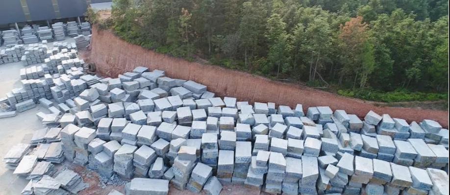 江西芝麻黑石材產區宜春市奉新縣清潭黑花崗巖654礦山石材欣賞！