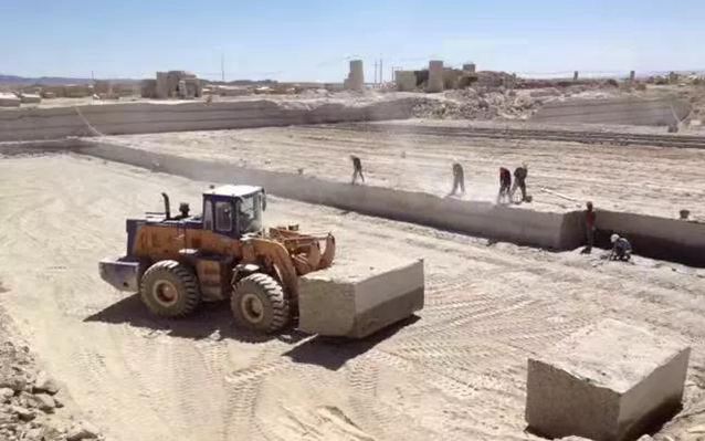 甘肅省敦煌花崗巖礦山欣賞(附漠玉煌,莫高金/漠玉黃,金鉆麻石材品種圖)