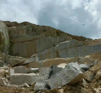 江西省宜春市石材產區袁州區珍珠白石材礦山及應用欣賞!