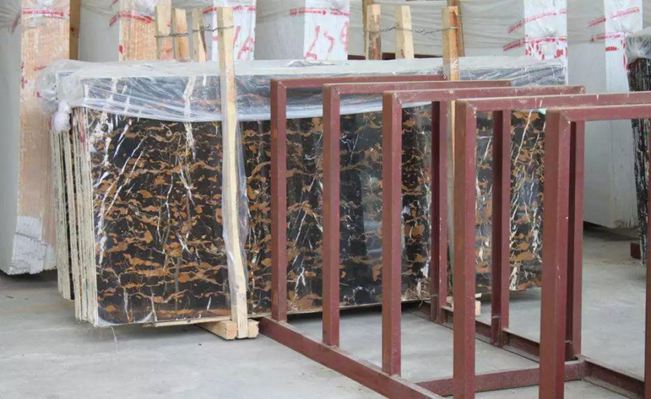 黑金花大理石-關鍵詞:富麗堂皇、華麗高貴、黑色奢華