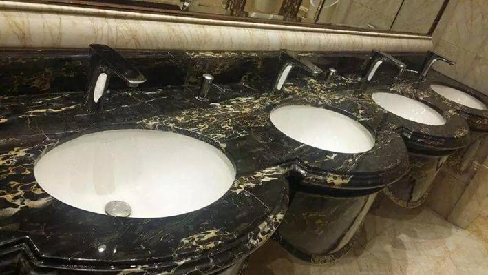 黑金花大理石-關鍵詞:富麗堂皇、華麗高貴、黑色奢華