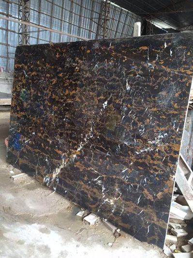 黑金花大理石-關鍵詞:富麗堂皇、華麗高貴、黑色奢華