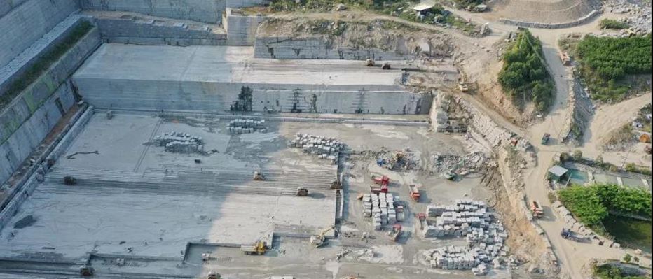 海南芝麻黑礦山產區-屯昌縣花崗巖礦區和(海金剛、金點灰麻)石材欣賞