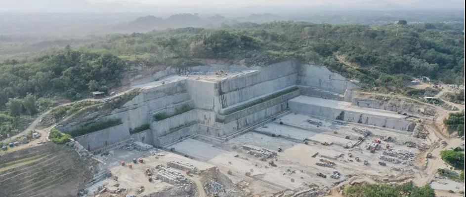 海南芝麻黑礦山產區-屯昌縣花崗巖礦區和(海金剛、金點灰麻)石材欣賞