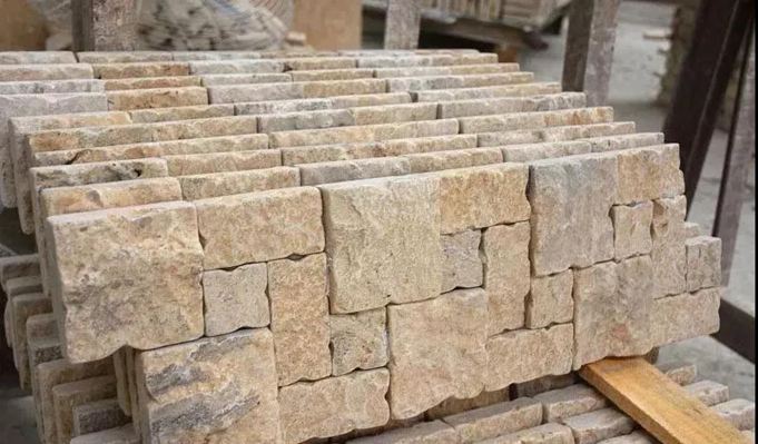 河南石灰石產地內鄉新德國米黃