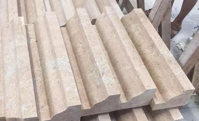 河南石灰石產地內鄉新德國米黃