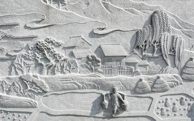 石材雕刻技術中的六大工藝(浮雕、圓雕、鏤雕、透雕、沉雕、線雕)