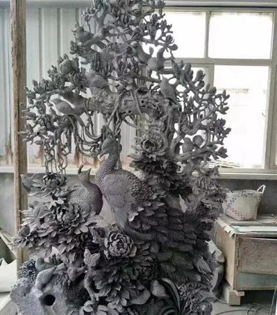 石材雕刻技術中的六大工藝(浮雕、圓雕、鏤雕、透雕、沉雕、線雕)