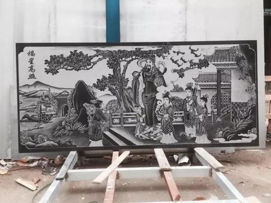 石材雕刻技術中的六大工藝(浮雕、圓雕、鏤雕、透雕、沉雕、線雕)