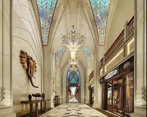 有品位的大理石拼花裝飾應用/自然/時尚/經典/高雅