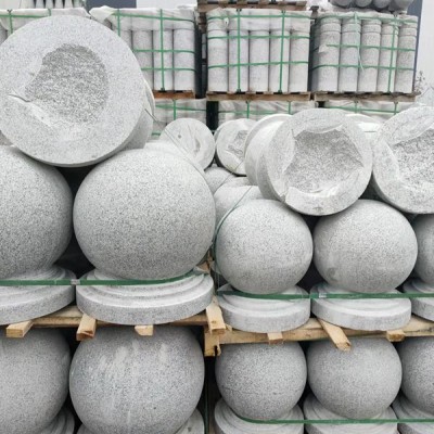 麻城白麻擋車球 擋車柱批發