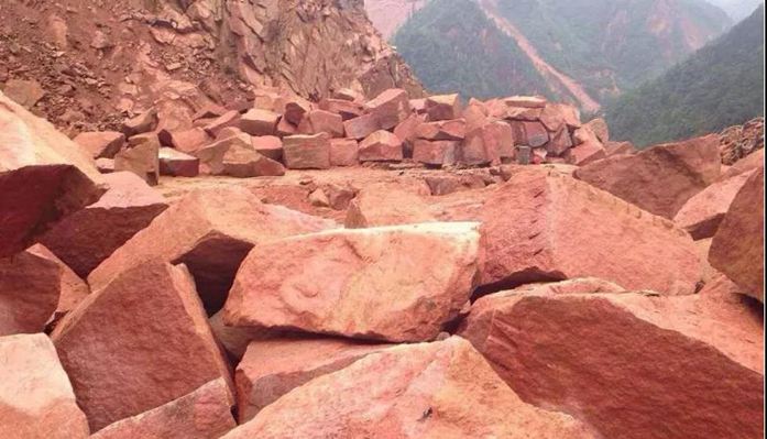 四川雅安滎經(jīng)縣石材產(chǎn)品中國(guó)紅、滎經(jīng)紅、雅蒙黑石材