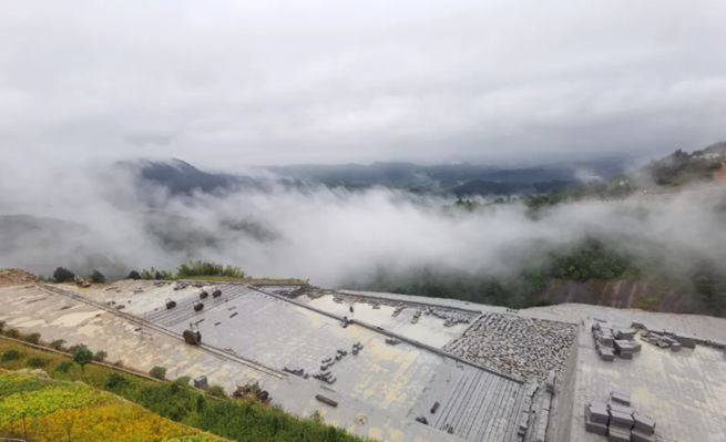福建省三明市建寧縣均口鎮石材產區藍寶石(珍珠蘭)石材及礦山欣賞!