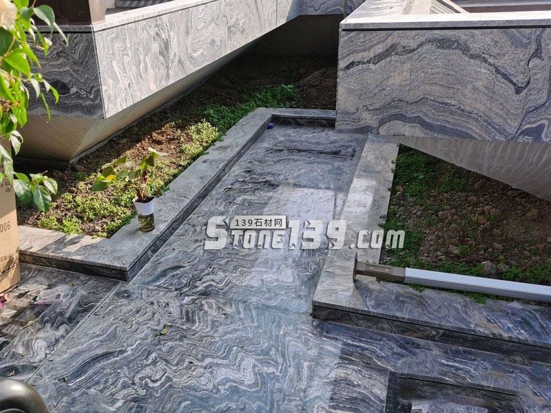 【羅田縣華宇石材】經營湖北浪淘沙、芝麻灰、芝麻白花崗巖系列產品