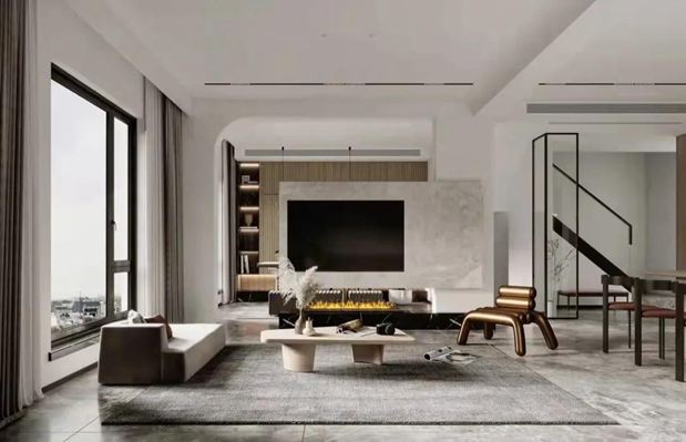 “懸空”石材背景墻怎么設計?怎么安裝?