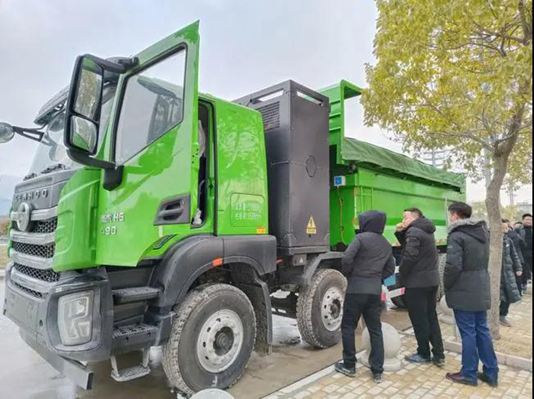 “生態麻城,綠色礦山”,麻城石材簽約1000輛純電動重卡,助力“綠色礦山”建設!