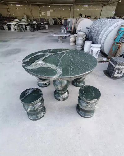 陜西石材產區安康白河縣石材資源和石材產品（夢幻彩云、青石、盤古綠）介紹