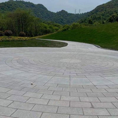 福建小藍寶山區景點地鋪工程