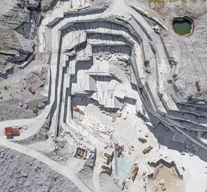 進口意大利大花白大理石(老礦大花白和山水紋大花白)圖文介紹 意大利大花白大理石