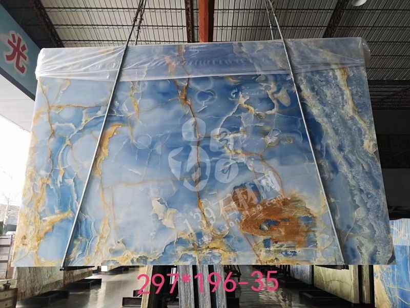 藍玉大理石大板圖片