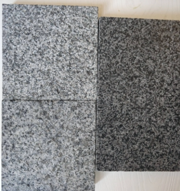 三款偏藍色的芝麻黑花崗巖介紹(老礦芝麻黑、小藍寶、藍水晶) 藍色的芝麻黑花崗巖