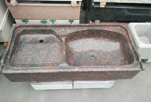 不漏水的石材洗衣池