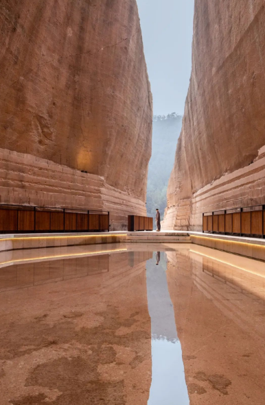 【石材礦山文化】浙江縉云石宕,千年采石場化身洞天舞臺 浙江千年采石場舞臺 石材礦山文化