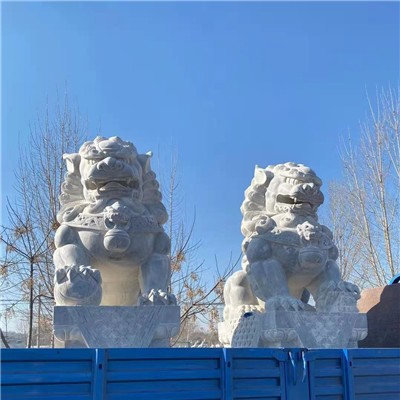 石雕石獅，麒麟，香簍產(chǎn)地，石雕小擺件生產(chǎn)廠家