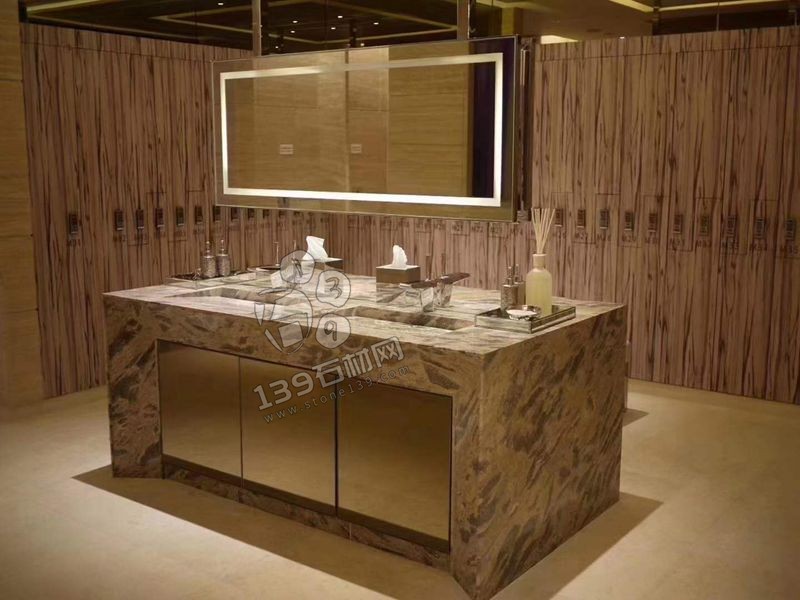 大理石家裝系列產品欣賞凱悅紅，天堂鳥，阿波羅內裝案例欣賞