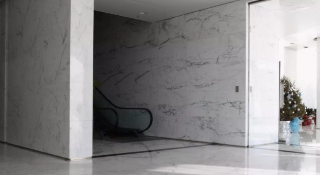 高檔進口白色大理石(雪花白)選料、加工、安裝、結晶護理的一些注意事項 雪花白大理石