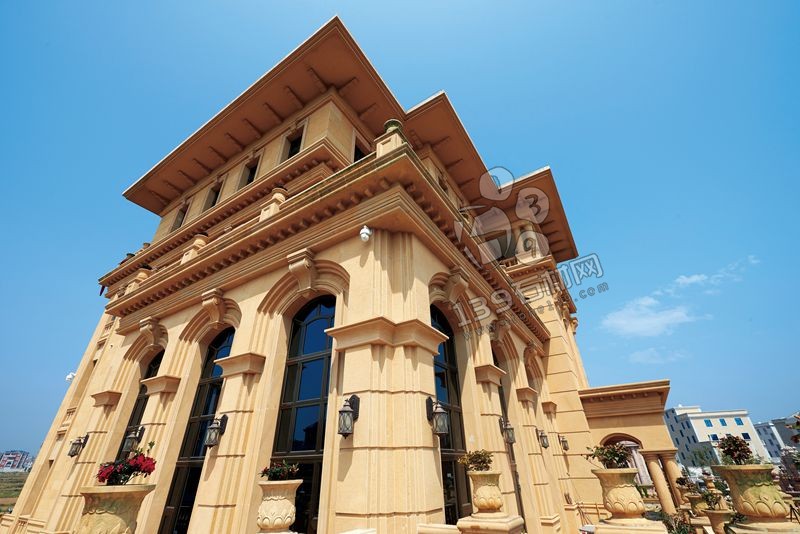 別墅石材外墻案例