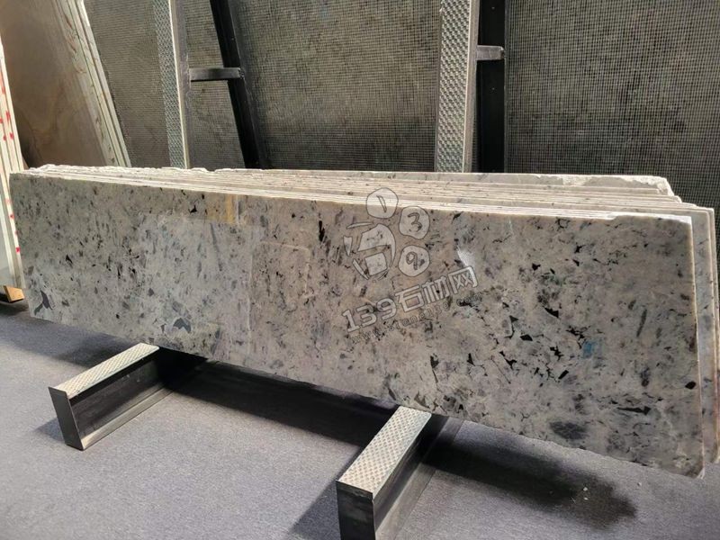 奢石條板(雪山藍寶廚房臺面)奢石廚房臺面