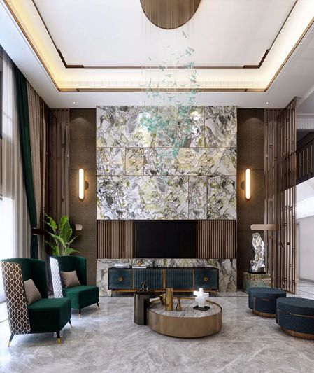 冷翡翠大理石-天然國產奢石